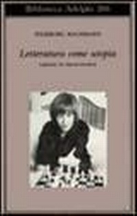 Abbildung von: Letteratura come utopia. Lezioni di Francoforte - Biblioteca Adelphi;Adelphi