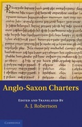 Cover: Anglo-Saxon Charters - Cambridge University Press
