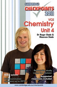 Abbildung von: Cambridge Checkpoints VCE Chemistry Unit 4 2011 - Cambridge University Press