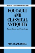 Cover: Foucault and Classical Antiquity - Cambridge University Press