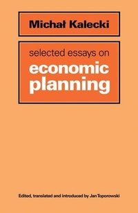 Enlarge image Cover: Selected Essays on Economic Planning - Cambridge University Press
