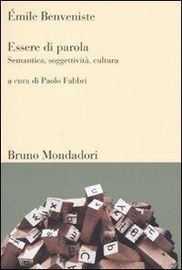 Abbildung von: Essere di parola. Semantica, soggettività, cultura - Sintesi;Mondadori Bruno