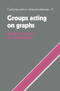 Cover: Groups Acting on Graphs - Cambridge University Press