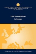 Cover: Pure Economic Loss in Europe - Cambridge University Press