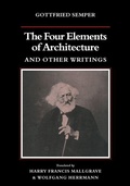 Cover: The Four Elements of Architecture and Other Writings - Cambridge University Press