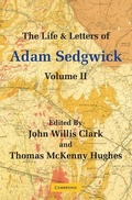 Cover: The Life and Letters of Adam Sedgwick: Volume 2 - Cambridge University Press
