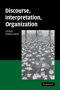 Enlarge image Cover: Discourse, Interpretation, Organization - Cambridge University Press