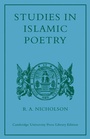 Cover: Studies in Islamic Poetry - Cambridge University Press