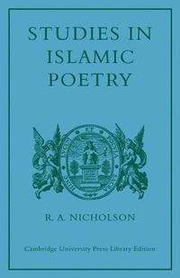 Enlarge image Cover: Studies in Islamic Poetry - Cambridge University Press