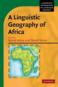 Cover: A Linguistic Geography of Africa - Cambridge University Press