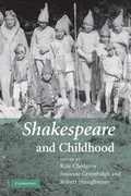 Cover: Shakespeare and Childhood - Cambridge University Press