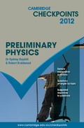 Cover: Cambridge Checkpoints Preliminary Physics - Cambridge University Press