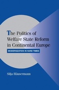 Cover: The Politics of Welfare State Reform in Continental Europe - Cambridge University Press