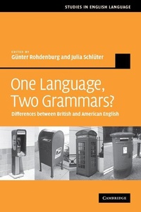 Enlarge image Cover: One Language, Two Grammars? - Cambridge University Press