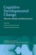 Cover: Cognitive Developmental Change - Cambridge University Press
