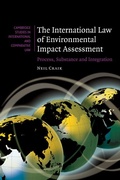 Bild: The International Law of Environmental Impact Assessment - Cambridge University Press