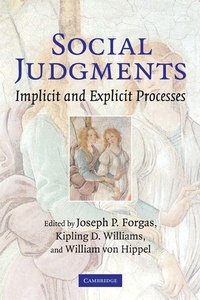 Enlarge image Cover: Social Judgments - Cambridge University Press
