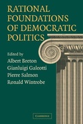 Cover: Rational Foundations of Democratic Politics - Cambridge University Press