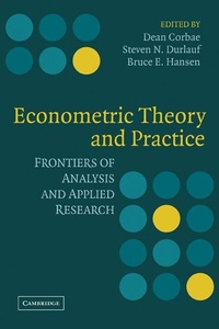 Enlarge image Cover: Econometric Theory and Practice - Cambridge University Press
