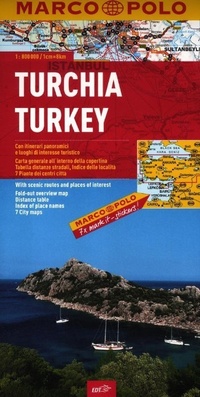 Abbildung von: Turchia 1:800.000 - Carte stradali Marco Polo;Marco Polo
