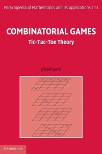 Enlarge image Cover: Combinatorial Games - Cambridge University Press