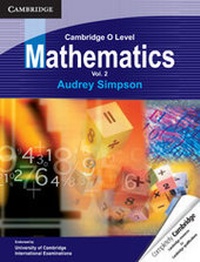 Enlarge image Cover: Cambridge O Level Mathematics: Volume 2 - Cambridge University Press