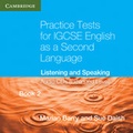 Cover: Practice Tests for IGCSE English as a Second Language Book 2 (Extended Level) Audio CDs (2) (OP) - Cambridge University Press