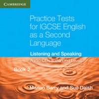 Enlarge image Cover: Practice Tests for IGCSE English as a Second Language Book 2 (Extended Level) Audio CDs (2) (OP) - Cambridge University Press