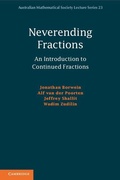 Cover: Neverending Fractions - Cambridge University Press