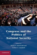 Cover: Congress and the Politics of National Security - Cambridge University Press