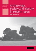 Cover: Archaeology, Society and Identity in Modern Japan - Cambridge University Press