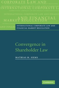 Abbildung von: Convergence in Shareholder Law - Cambridge University Press