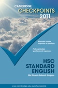 Cover: Cambridge Checkpoints HSC Standard English 2011 - Cambridge University Press