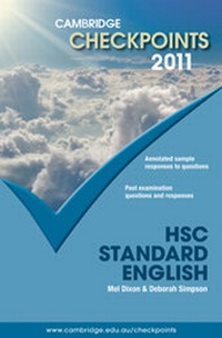 Enlarge image Cover: Cambridge Checkpoints HSC Standard English 2011 - Cambridge University Press