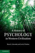 Cover: A History of Psychology in Western Civilization - Cambridge University Press