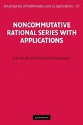 Cover: Noncommutative Rational Series with Applications - Cambridge University Press