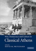 Cover: War, Democracy and Culture in Classical Athens - Cambridge University Press