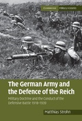 Cover: The German Army and the Defence of the Reich - Cambridge University Press