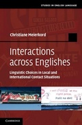Cover: Interactions across Englishes - Cambridge University Press