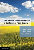 Cover: The Role of Biotechnology in a Sustainable Food Supply - Cambridge University Press