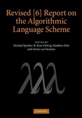 Cover: Revised [6] Report on the Algorithmic Language Scheme - Cambridge University Press