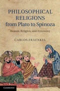 Cover: Philosophical Religions from Plato to Spinoza - Cambridge University Press