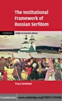 Abbildung von: The Institutional Framework of Russian Serfdom - Cambridge University Press