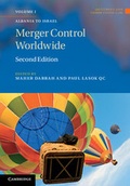 Cover: Merger Control Worldwide 2 Volume Set - Cambridge University Press