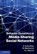 Cover: Behavior Dynamics in Media-Sharing Social Networks - Cambridge University Press