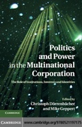 Cover: Politics and Power in the Multinational Corporation - Cambridge University Press