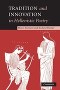 Cover: Tradition and Innovation in Hellenistic Poetry - Cambridge University Press