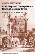 Cover: Stability and Change in an English County Town - Cambridge University Press