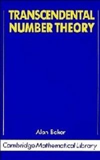 Abbildung von: Transcendental Number Theory - Cambridge University Press
