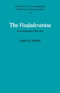 Cover: The Visaladevarasa - Cambridge University Press
